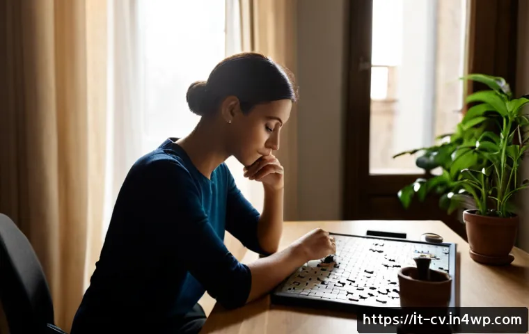 생체 반응 자기 조절법을 활용한 문제 해결 - Photorealistic Italian professional in a calm home office near Milan, seated upright at a clean wood...